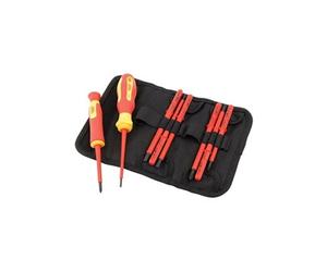Draper Tools Jeu de tournevis et lame isolés VDE 10 pièces 05721