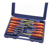 Draper Tools Jeu de tournevis isolé 11 pièces 1 000 V 69234