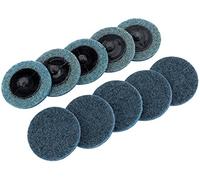 Draper Tools Scp2 fine Dix polycarbure abrasives, Bleu, 50 mm