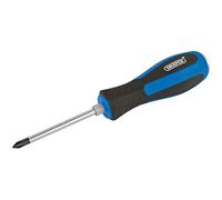 Draper Tournevis 2 476,5 cm Pound Thru Cross Slot Numéro 1, Tournevis Bleu, 75 mm