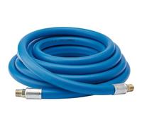 Draper Tuyau d'air en PVC de 5 m | Pression maximale 16 bar 260 psi | Connecteurs en laiton BSP 3/8" | Alésage de 10 mm | Outils de compresseur d'air | 38335