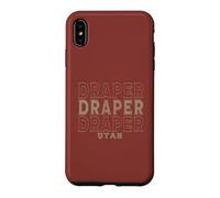 Draper Utah Vintage Coque pour iPhone XS Max