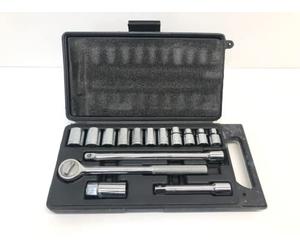 Draper Value 26835 Coffret à douilles-Système métrique - 15 Pièces