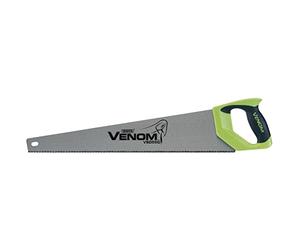Draper Venom 82196 First Fix Scie à bois à double sol 550 mm 8PPI - Lame de 55 cm - 82196 - Scie à main pour le travail du bois, Vert