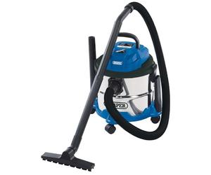 Draper Wdv15ss Aspirateur humide et sec, bleu, 15 litre