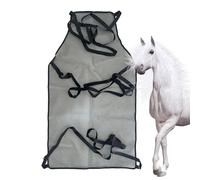 Draps anti-mouches pour cheval - respirante réglable, protection du ventre, enveloppements pour la protection du bétail, la configuration de la ferme, la terrasse, la famille, les amis, les