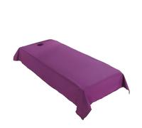 Draps de lit for Clubs de Spa, imperméables et résistants à l'huile, for Salon de beauté, Massage, spéciaux, respirants et plats perforés(Dark green,220X118cm no hole)