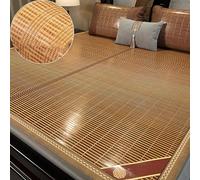 Draps de lit rafraîchissants pour matelas climatisés - Tapis de sommeil en bambou respirant et coussin rafraîchissant pour temps chaud