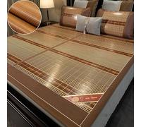 Draps de lit rafraîchissants pour matelas climatisés - Tapis de sommeil en bambou respirant et coussin rafraîchissant pour temps chaud