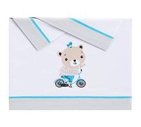 Draps de marque PEKEBABY modèle TRIP. Coton MAXI BIKE