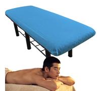 Draps de table de massage - Housse de couette pour table de massage | Drap de lit cosmétique bleu, nappe de massage, 5 couvertures de massage respirantes pour chiropraticiens, spa, salon de beauté
