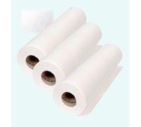 Draps d'examen- gaufré - Pure ouate Blanche - 3 rouleaux de 70 x 35 cm - 135 formats