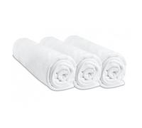 Draps housse Jersey coton 70x140 - EASY DORT - Lot de 3 - Blanc