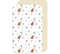 Draps Housses Compatible Neste Up - 100% Coton - Drap en Coton, Doux et Respirants - s Produits Ourson 55 x 90 cm