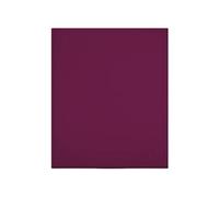 Vidaxl Draps-Housses Jersey 2 Pcs Bordeaux 100x200 Cm Coton