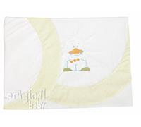 Draps pour voiture/landau/Coucou - Mesure standard 40 x 80 (savane Drap ajustable + taie d'oreiller + Drap plat)