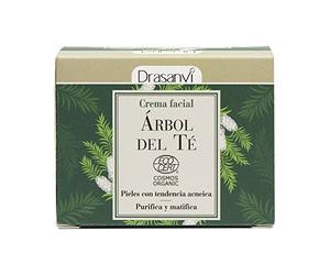 DRASANVI CREMA FACIAL arbol del te - crème visage confortable pour une peau douce et apaisée, contenance 50 ml, peut servir de soin de jour comme de nuit et devient un allié fiable dans la routine de