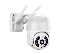 DRAUXI 4K 8MP caméra de sécurité extérieure étanche PTZ AI Suivi Automatique Audio CCTV Surveillance 1080P caméras IP Détection de Mouvement(5MP NO SD Card)