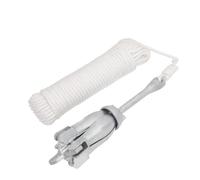 DRAUXI Ancre Pliante de 4/6/8Kg avec Corde de 30m, Ancre Pliante en Fonte malléable for Petits Bateaux tels Que voiliers, dériveurs, Bateaux de pêche Petite Taille(4kg)