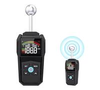 DRAUXI Humidimètre inductif for Mur, Bois, détecteur d'humidité, Angle Complet, cloison sèche, matériau, humidité du Écran LCD et alertes
