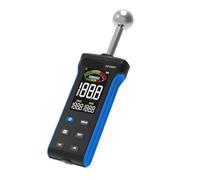 DRAUXI Humidimètre sans Contact avec sonde à Bille et écran LCD Couleur, Fonction Alarme for Bois/Murs/béton/maçonnerie Écran LCD et alertes