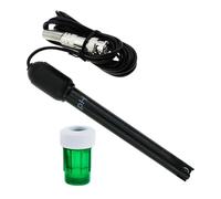 DRAUXI Sonde de capteur pH avec câble 300 cm, analyseur d'eau, pH-mètre for Aquarium hydroponique Utilisation extérieure
