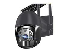 DRAUXI Tuya caméra IP 4G Carte SIM vidéo Surveillance CCTV de sécurité 1080P Solaire extérieur sans Fil Batterie PTZ Maison Intelligente Détection de Mouvement(4G Camera)
