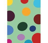 Draw and Write Journal: Lined and Blank Pages with Colorful Circle Accents for Drawing, Writing, Research and More