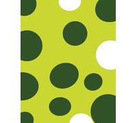 Draw and Write Journal: Lined and Blank Pages with Colorful Circle Accents for Drawing, Writing, Research and More