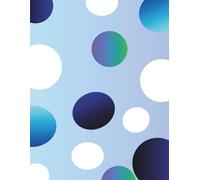 Draw and Write Journal: Lined and Blank Pages with Colorful Circle Accents for Drawing, Writing, Research and More