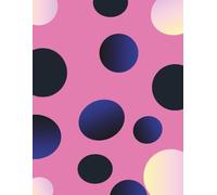 Draw and Write Journal: Lined and Blank Pages with Colorful Circle Accents for Drawing, Writing, Research and More