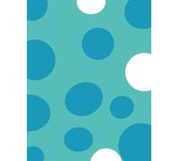 Draw and Write Journal: Lined and Blank Pages with Colorful Circle Accents for Drawing, Writing, Research and More