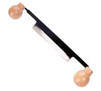 Draw Cutter Woodworking Tool | Ergonomic Double Handle Removing Bark Debarking Tools Trenchant Wood Scraper - Strong Construction Woodworking Tool Bark Removal Draw Scraper For Outdoor & Home