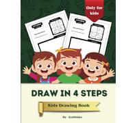 Draw In 4 steps: Drawing Book for kids