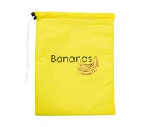 Draw String Sac banane - Sac de protection pour la banane - Sac à salade jaune et vert | Protocole de fruits et de production réutilisable, lavable, support portable résistant aux chocs pour cuisine