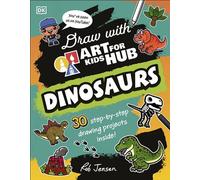 Draw with Art for Kids Hub Dinosaurs - Art For Kids Hub - DK Children - ebook (ePub) - Livre