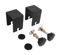 Drawer Front Installation Clamps | 2 - Pack Steel Fixtures for Precise Cabinet/Drawer Alignment | Easy Tool - Adjustable Clamps for DIY Furniture Assembly