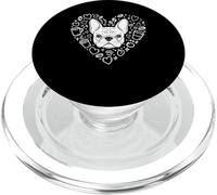 Drawing Art French Bulldog Coffee Frenchie PopSockets PopGrip pour MagSafe