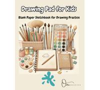 Drawing Pad for Kids: Drawing pad for kids with blank pages - Ideal for drawing, coloring, and practice. Large 8.5 x 11-inch format, perfect for kids ... of pages and a fun, colorful cover design