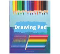 Drawing Pad: Sketchbook For Drawing, Doodling, And Design,100 Large Blank Pages, 8.5"X11" White Bordered Sheets