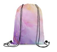 Drawstring Bag Ombre Roses Unisexe Sac À Dos À Cordon Grande Capacité Sac Cordon De Sport pour Basketball Surf Piscine