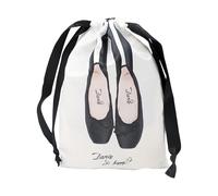 Drawstring Dance Shoe Storage Bag - Lightweight Washable Pouch Organizer, Dust Proof Ballet Accessories Holder for Latin Gym Jazz Shoes | Travel Organization Support, Footwear Protection Convenience