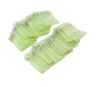 Drawstring Sheer Mesh Bag, 50PCS Exquisite Star Pattern Pattern Transparent Small Size Jewelry Gift Bag for Wedding Church Decoration Favor Christmas (Vert clair)