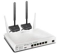 DrayTek Vigor 2865Lac Routeur Ethernet 4G, VDSL/ADSL, 5+1 GbE LAN ports avec VLAN, VPN double bande, maille, modem Dual-SIM 4G+ LTE, SMB