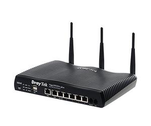DrayTek Vigor 2925Vn-plus DualWAN Gigabit Router - sans Modem avec 2xGigaBit WAN, 5xGigaBit LAN, 2xUSB, 50xVPN, 25xSSL-VPN, VLAN,WLAN nach 802.11n(2,4/5GHz),VoIP100257