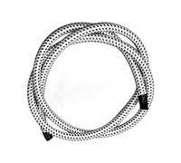 drburpily Accélérez le défroissage avec ce défroisseur vapeur durable, doté d'un tuyau d'air élastique résistant Pour aux hautes températures, noir blanc, 3 m