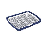 drburpily Bac de Toilette Portable pour Chiots, Marine, 66 x 50 x 5.2 cm | l'apprentissage de la propreté. Parfait pour les maîtres occupés.
