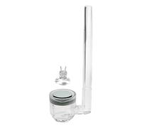 drburpily Diffuseur d'oxygène Multifonctionnel à Charbon Actif pour Aquarium. Génération de Bulles d'air Haute densité pour optimiser l'environnement de l'aquarium, Clair, 15x70mm