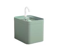drburpily Fontaine d'eau sans Fil pour Chat, Durable et Durable, pour assurant Que Le Chat Reste hydraté, Facile à Nettoyer, ABS, Grande capacité d'eau, Vert 1