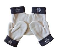 drburpily Gants d'hiver épais et chauds pour couples, 3 pièces, essentiels pour temps froid, fabriqués en fibres de nylon et de polyester, gants d'hiver Noël pour couple se tenant la main, tapez+2